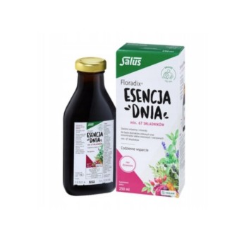 Esencja dnia Floradix 250ml min. 67 składników zawiera witaminy i minerały codzienne wsparcie