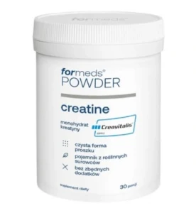 Creatine powder formeds 30 porcji Kreatyna w proszku zwiększona wydolność fizyczna, siła mięśni