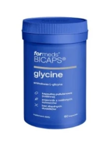 Glycine aminokwas L-glicyna BICAPS 60 kapsułek Formeds