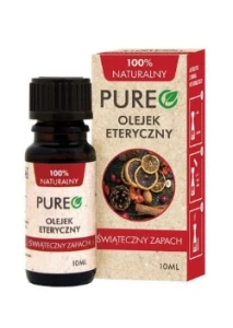 Świąteczny zapach olejek eteryczny 10ml Pureo 100% naturalny