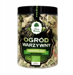 Ekologiczny ogród warzywny 230g Dary Natury baza do zup, kremów, sosów, farszów, bigosów