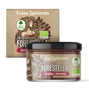 Forestella krem żołędziowy z żurawiną ekologiczny 200g Dary Natury produkt pasteryzowany