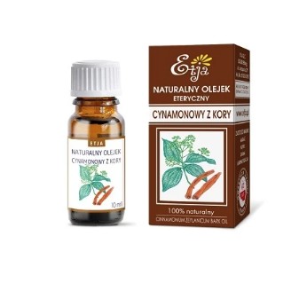 Naturalny olejek eteryczny cynamonowy z kory 10ml Etja masaż kąpiel sauna aromatyzacja