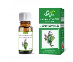Naturalny olejek eteryczny z szałwii lekarskiej 10ml Etja masaż kąpiel sauna aromatyzacja