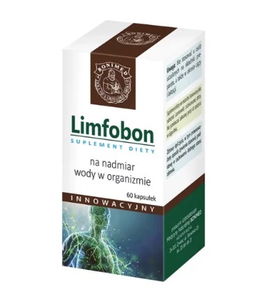 Limfobon innowacyjny 60 kapsułek Bonimed na nadmiar wody w organizmie