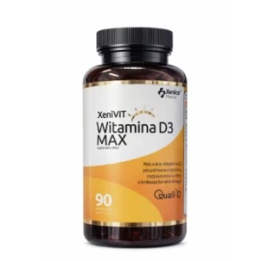 Witamina D3 MAX 10 000 j.m. w 1 kapsułce  Xenico  90 kapsułek miękkich z Lanoliny