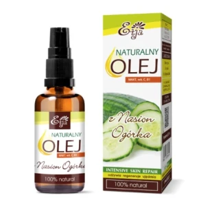 Naturalny olej z nasion ogórka 50ml Etja rozjaśnia przebarwienia, tonizuje koloryt skóry