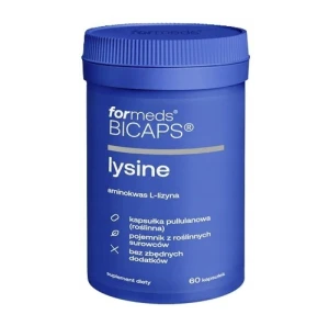 Lysine 60 kapsułek Bicaps Formeds L-lizyna