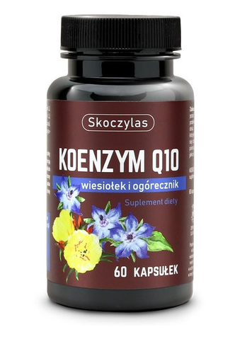 Koenzym Q10 wiesiołek i ogórecznik 60 kapsułek Skoczylas