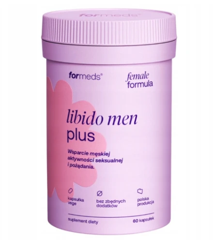 Libido men plus 60 kapsułek formeds female formula aktywność seksualna i pożądanie u mężczyzn