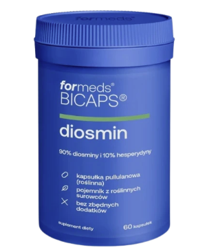 Diosmin 60 kapsułek formeds 90% diosminy i 10% hesperydyny