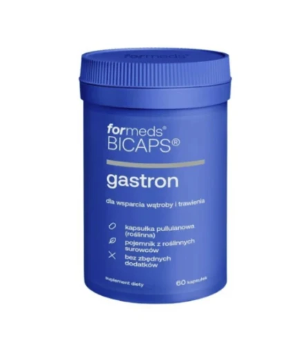 Gastron 60 kapsułek bicaps formeds wątroba i trawienie