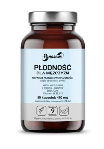 Płodność dla mężczyzn 50 kapsułek Panaseus YANGO