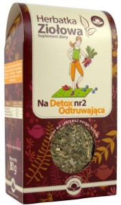 Herbatka Ziołowa Na Detox nr.2 Odtruwająca 80 g.