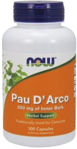 Pau D'Arco  LA PACHO 100 kaps. 500 mg NOW