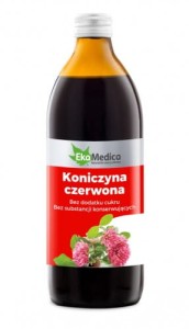 Sok Koniczyna Czerwona 500 ml EkaMedica