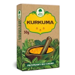 Kurkuma 50g Dary Natury EKO Przyprawy bez chemii