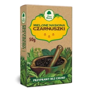 Mielone Nasiona Czarnuszki 50g Dary Natury