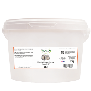 Ziemia Okrzemkowa Diatomit 1kg Nat Vita 