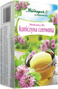 Koniczyna czerwona FIX Herbatka 20x1,5g Menopauza Herbapol Kraków