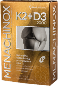 Witamina K2D3 Menachinox K2 + D3 2000j.m.