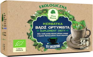 Herbatka BĄDŹ OPTYMISTĄ  EKO 25x2g DARY NATURY
