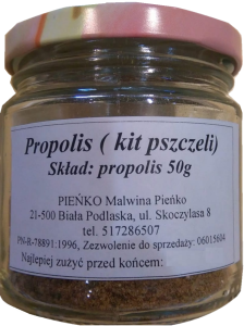 Propolis Kit Pszczeli 50g PIEŃKO