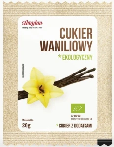Cukier Waniliowy 20g EKO Amylon