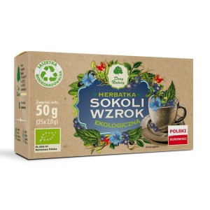 Herbatka Sokoli Wzrok EKO 25 saszetek Dary Natury