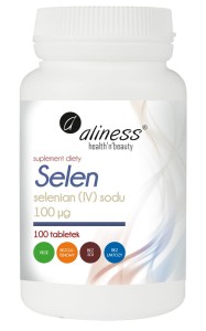 Selen Selenian (IV) sodu 100µg 100 tab. Aliness  