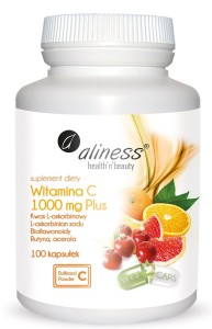 Witamina C 1000 mg Plus 100 Kapsułek Vege