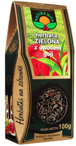 Herbata zielona z owocem goji.JPG