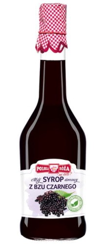 Syrop z czarnego bzu Polska Róża.JPG