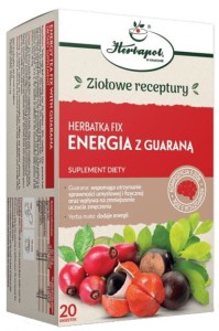 Herbatka  ENERGIA Z GUARANĄ FIX 20x3g Herbapol