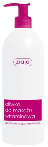 Witaminowa oliwka do masażu 500ml Ziaja.JPG