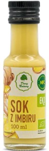 IMBIR Sok z imbiru EKO 100ml Dary Natury
