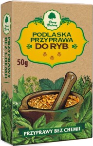 Podlaska przyprawa DO RYB  bez chemii 50g  Dary Natury