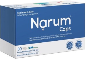 Narum Caps 200 mg 30 kapsułek Mikroflora Jelita