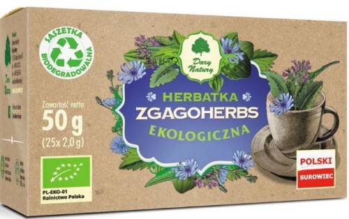 Zgagoherbs na zgagę herbatka Dary Natury.JPG