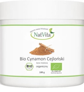 Bio Cynamon Cejloński 100g NatVita