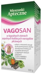 Vagosan zioła 100g, zioła do przemywania okolic intymnych Herbapol   