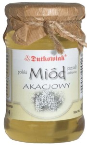 Miód Akacjowy 400 g Dutkowiak