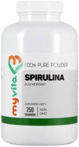Spirulina 250 g MyVita Sproszkowana spirulina platensis 100%