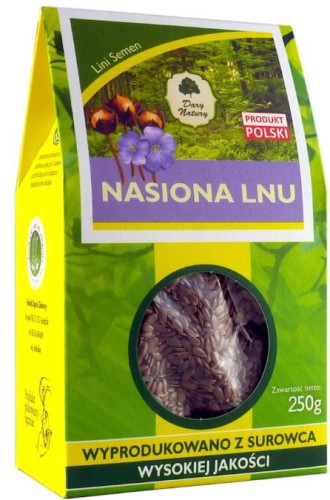 Nasiona lnu 250g Dary Natury.JPG