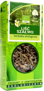 SZAŁWIA Liść Szałwii 25g EKO Dary Natury