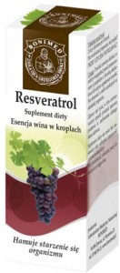 Resveratrol Esencja wina w kroplach 20ml Bonimed