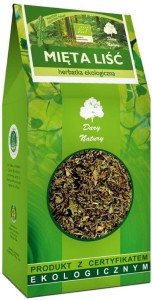 Mięta 100g Liść Mięty EKO Dary Natury Herbatka