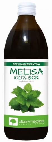 Melisa 500ml sok z melisy Altermedica.JPG