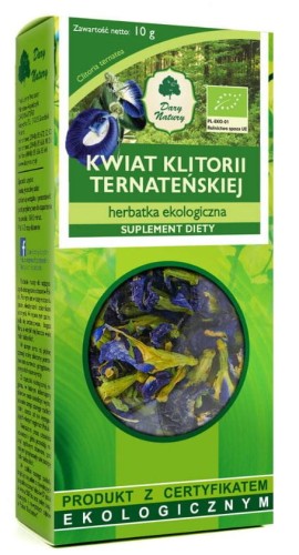 Kwiat Klitorii ternateńskiej 10g Dary Natury.JPG