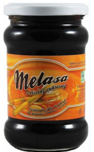 Melasa z trzciny cukrowej 390g Radix-Bis.JPG